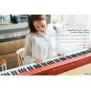 imageCasio CDPS160  88Key Weighted Digital Piano with Scaled Hammer Action Keyboard  Duet Mode for Students  Realistic Feel Slim ampamp Portable  BuiltIn Tones Effects USBMIDI Speakers  BlackRed