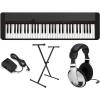 imageCasio Casiotone CTS1  61Key TouchSensitive Retro Keyboard  Sleek Portable Design for Beginners to Pros  Stereo Grand Piano  60 AiX Tones  USBMIDI Connectivity  RedBlack