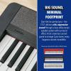 imageCasio Casiotone CTS1  61Key TouchSensitive Retro Keyboard  Sleek Portable Design for Beginners to Pros  Stereo Grand Piano  60 AiX Tones  USBMIDI Connectivity  RedRed
