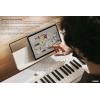 imageCasio Casiotone CTS176  76Key TouchSensitive Retro Keyboard  Sleek Portable Design for Beginners to Pros  Stereo Grand Piano  60 AiX Tones  USBMIDI Connectivity  WhiteWhite