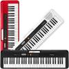 imageCasio Casiotone CTS200RD  61Key Portable Keyboard for Beginners  400 Tones 77 Rhythms LCD Display Dance Music Mode USBMIDI Stereo Speakers  Includes Power Supply ampamp Music Rest  RedBlack