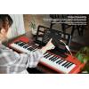 imageCasio Casiotone CTS200RD  61Key Portable Keyboard for Beginners  400 Tones 77 Rhythms LCD Display Dance Music Mode USBMIDI Stereo Speakers  Includes Power Supply ampamp Music Rest  RedRed