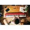 imageCasio Privia PXS1100  88Key TouchResponsive Weighted Digital Piano  UltraPortable  Superior Sound  German Grand Tone Bluetooth Casio Music Space App  Gloss White FinishRed
