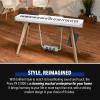 imageCasio Privia PXS7000 Portable Digital Piano w88 Hybrid Weighted Keys 400 Tones Touch Sensor Controls Stand w 3 Pedals Bluetooth USB AC Adapter 32W Speakers Harmonious Mustard PXS7000HMWhite
