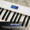 imageCasio Privia PXS7000 Portable Digital Piano w88 Hybrid Weighted Keys 400 Tones Touch Sensor Controls Stand w 3 Pedals Bluetooth USB AC Adapter 32W Speakers Harmonious Mustard PXS7000HMWhite