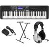 imageCasio Casiotone CTS500  61Key TouchResponsive Portable Keyboard  800 AiX Tones DSP Effects Bluetooth MIDIAudio 6Track Recorder USB Line Outs Casio Music Space App  GigReady ampamp CompactPremium Pack