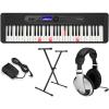 imageCasio Casiotone LKS450  61Key TouchResponsive Portable Keyboard with Key Lighting System  600 Tones 200 Rhythms StepUp Lessons USBMIDI Surround Sound Chordana App CompatiblePremium Pack