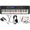 imageCasio Casiotone LKS450  61Key TouchResponsive Portable Keyboard with Key Lighting System  600 Tones 200 Rhythms StepUp Lessons USBMIDI Surround Sound Chordana App CompatibleEducational Pack