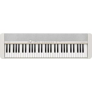 imageCasio Casiotone CTS1  61Key TouchSensitive Retro Keyboard  Sleek Portable Design for Beginners to Pros  Stereo Grand Piano  60 AiX Tones  USBMIDI Connectivity  RedWhite
