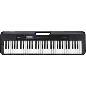 imageCasio Casiotone CTS300  Portable Keyboard  TouchSensitive  400 Tones 77 Rhythms ampamp Pitch Bend  Ideal for Music Creation Anytime AnywhereKeyboard Only
