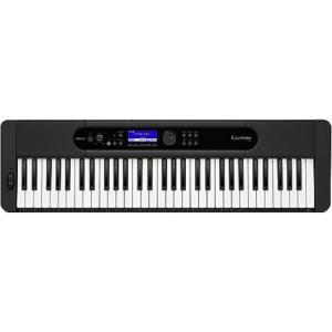 imageCasio Casiotone CTS400  61Key TouchResponsive Portable Keyboard  AiX Sound 600 Tones 200 Rhythms Pitch Bend USBMIDI Surround Speakers Chordana App Compatible  Lightweight ampamp TravelReadyKeyboard