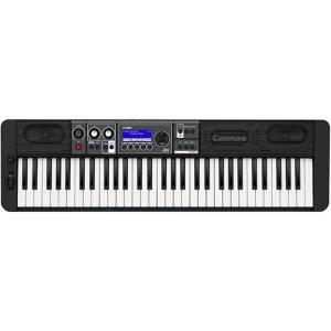 imageCasio Casiotone CTS500  61Key TouchResponsive Portable Keyboard  800 AiX Tones DSP Effects Bluetooth MIDIAudio 6Track Recorder USB Line Outs Casio Music Space App  GigReady ampamp CompactKeyboard